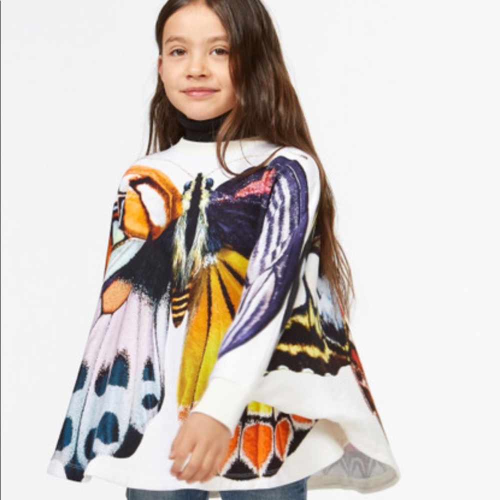 Molo sweatshirt poncho